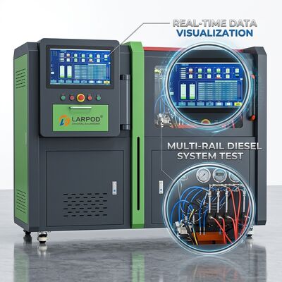 CRP-Multi 4-in-1 Universal Dieselpumpenprüfbank mit 15 kW VFD und 2500 Bar Druckbereich