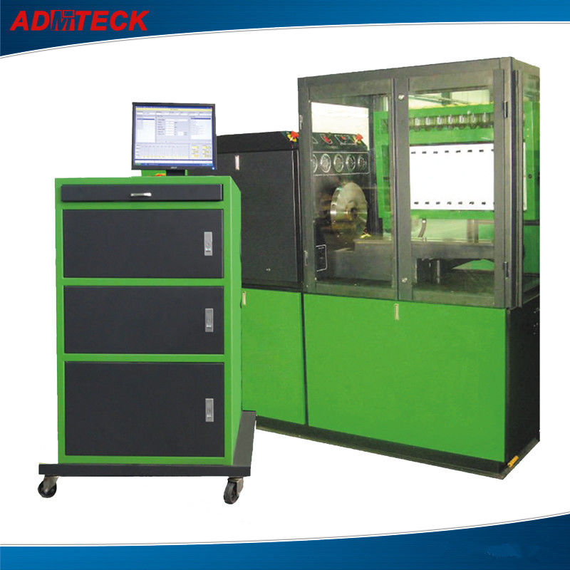 Universal Quick Switch Common Rail Pump Test Bench with 2500 Bar Pressure Range, 11Kw Belt Drive Motor, and Multi-Brand Adapter Kit